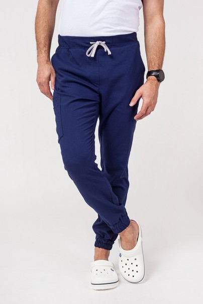 Lekárska súprava Sunrise Uniforms Premium Men (blúzka Dose, nohavice Select) námornícká modrá-8