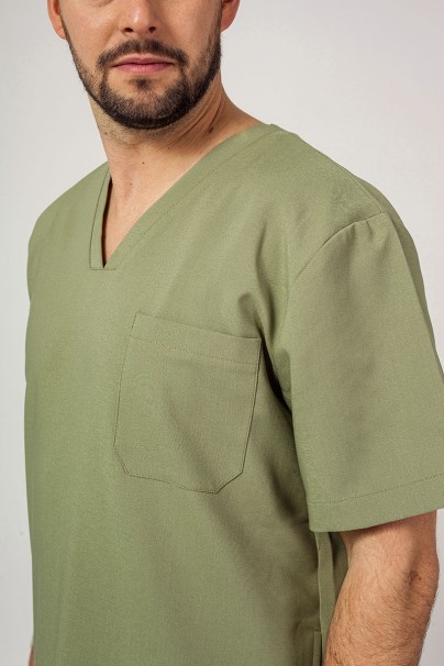 Lekárska súprava Sunrise Uniforms Premium Men (blúzka Dose, nohavice Select) olivková-5