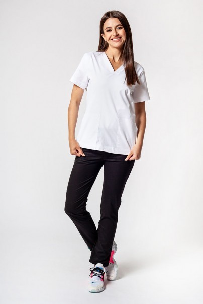 Dámske lekárske nohavice Sunrise Uniforms Slim (elastické) čierné-6