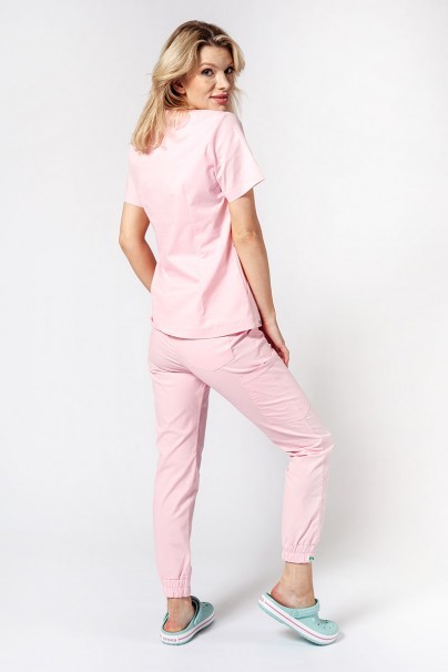 Dámska lekárska súprava Sunrise Uniforms Active III (blúzka Bloom, nohavice Air) ružová-2