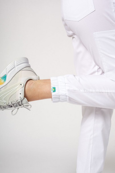Dámska lekárska súprava Sunrise Uniforms Active III (blúzka Bloom, nohavice Air) biela-10