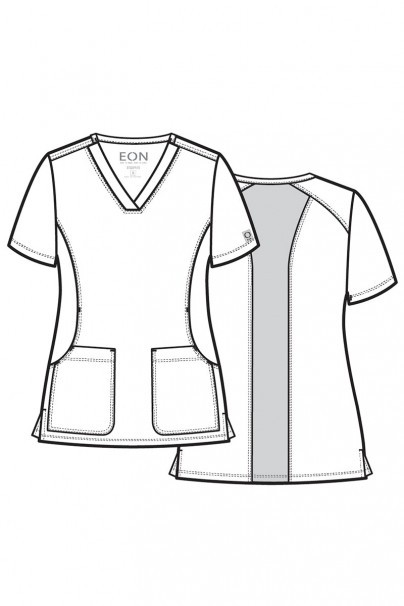 Dámska lekárska súprava Maevn EON Sporty & Comfy classic šedá-13