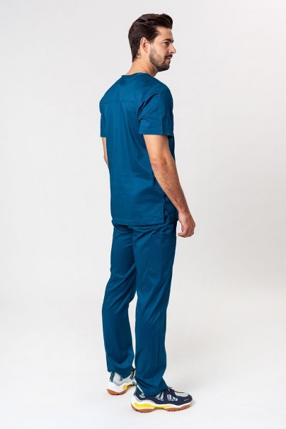 Lekárske nohavice Maevn Matrix Men Classic karibsky modré-3