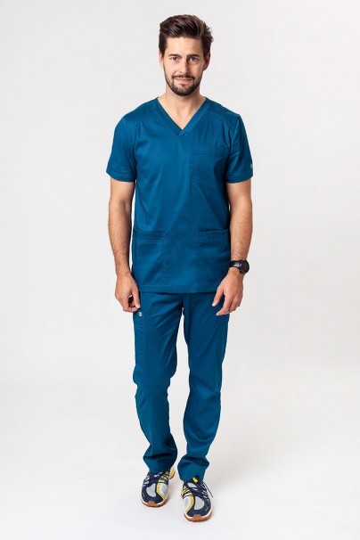 Lekárske nohavice Maevn Matrix Men Classic karibsky modré-2