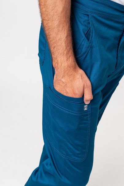 Lekárske nohavice Maevn Matrix Men Classic karibsky modré-5