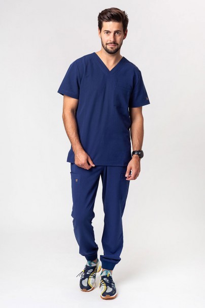 Pánske lekárske nohavice Maevn Matrix Pro Men jogger námornicky modré-5