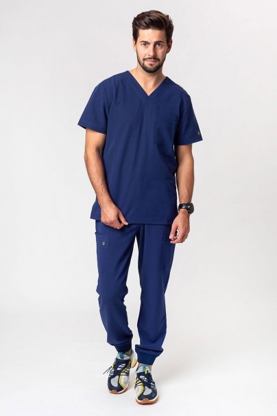 Pánske lekárske nohavice Maevn Matrix Pro Men jogger námornícky modré-5
