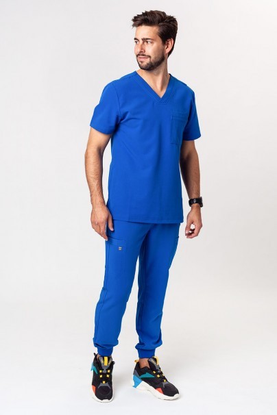 Pánske lekárske nohavice Maevn Matrix Pro Men jogger kráľovsky modré-7