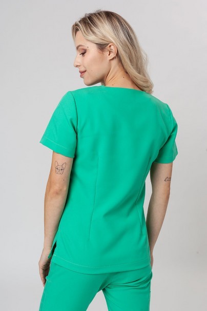 Lekárska blúzka Sunrise Uniforms Premium Joy jasno zelená-2