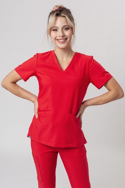 Lekárska súprava Sunrise Uniforms Premium (blúza Joy,  nohavice Chill) červená-2