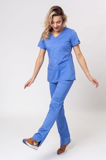 Lekárske dámske nohavice Cherokee Core Stretch Mid Rise klasicky modrá-4