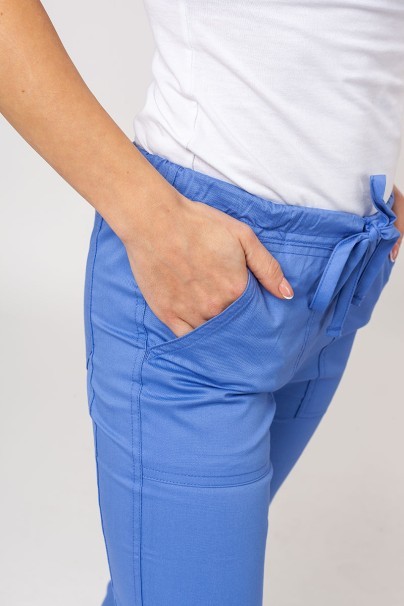 Lekárska dámska súprava Cherokee Core Stretch (blúza Core, nohavice Mid Rise) klasicky modrá-15