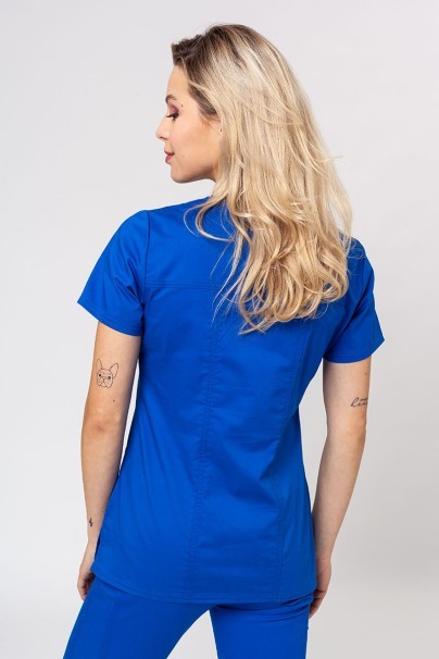 Lekárska dámska súprava Cherokee Core Stretch (blúza Core, nohavice Mid Rise) kráľovsky modrá-4