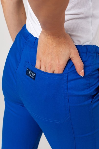 Lekárska dámska súprava Cherokee Core Stretch (blúza Core, nohavice Mid Rise) kráľovsky modrá-13