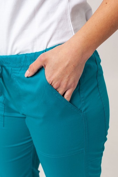 Lekárska dámska súprava Cherokee Core Stretch (blúza Core, nohavice Mid Rise) morsky modrá-10