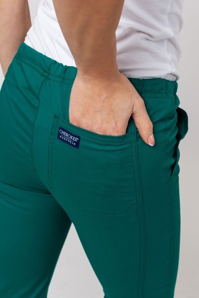 Lekárska dámska súprava Cherokee Core Stretch (blúza Core, nohavice Mid Rise) zelená-12