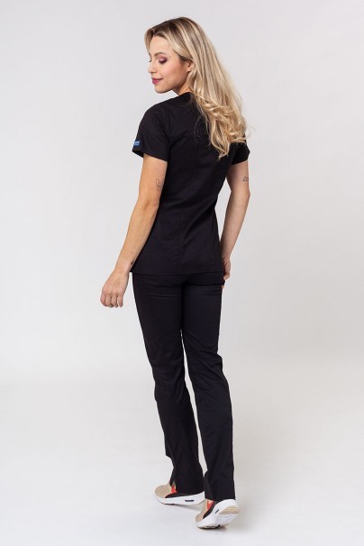 Lekárska dámska súprava Cherokee Core Stretch (blúza Core, nohavice Mid Rise) čierna-1