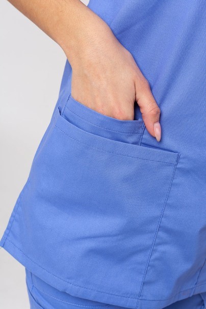 Lekárska dámska súprava Dickies EDS Signature Wrap (halena Mock, nohavice Pull-on) klasicky modrá-7
