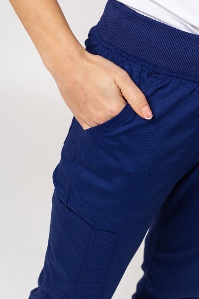 Lekárska dámska súprava Dickies EDS Signature Wrap (halena Mock, nohavice Pull-on) námornická modrá-10