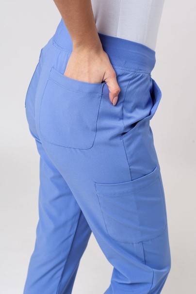 Lekárska dámska súprava Maevn Momentum (blúzka Asymetric, nohavice jogger) klasicky modrá-10