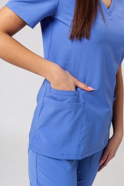 Zdravotnícka súprava Maevn Momentum (blúzka Double V-neck, nohavice 6-pocket) klasicky modrá-7