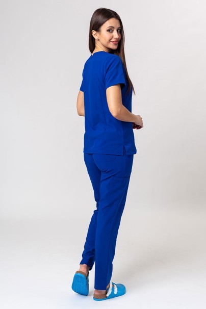 Lekárska súprava Maevn Momentum (blúzka Double V-neck, nohavice 6-pocket) tmavo modrá-1