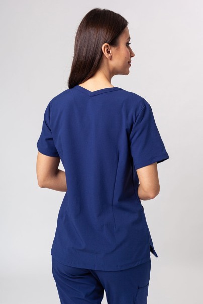 Lekárska súprava Maevn Momentum (blúzka Double V-neck, nohavice 6-pocket) námornícky modrá-3