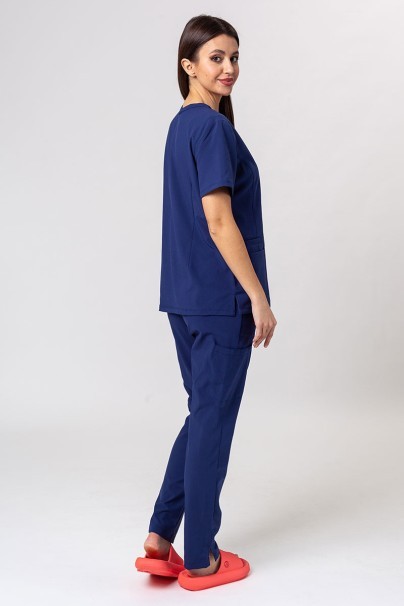 Zdravotnícka súprava Maevn Momentum (blúzka Double V-neck, nohavice 6-pocket) námornícky modrá-1