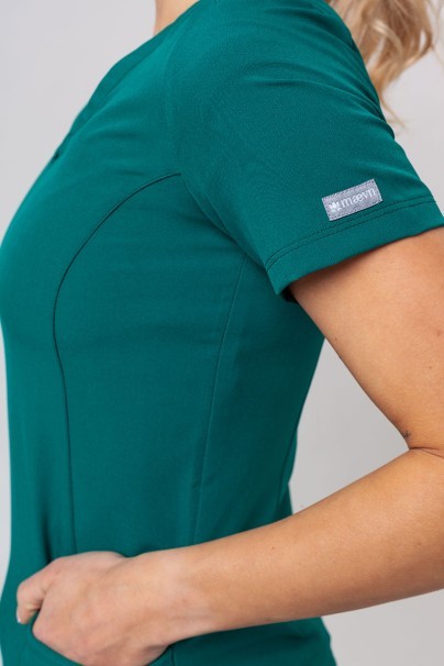 Zdravotnícka súprava Maevn Momentum (blúzka Double V-neck, nohavice 6-pocket) zelená-7