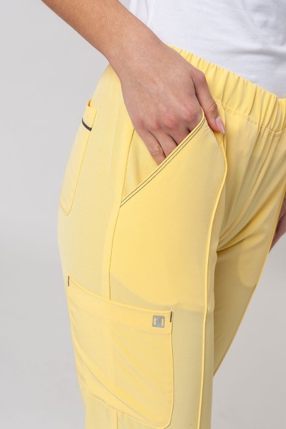Dámské nohavice Maevn Matrix Impulse Stylish žlté-3