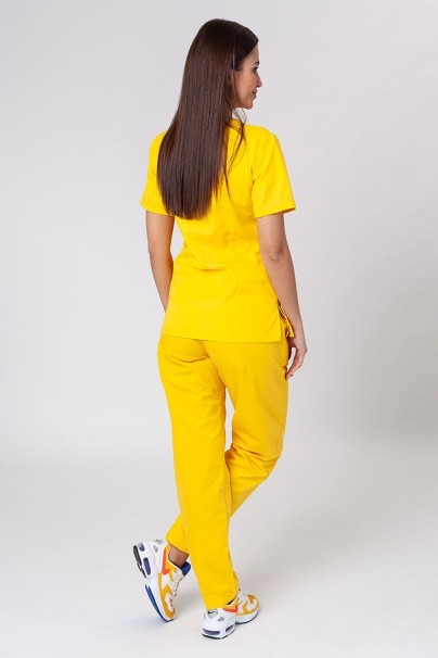 Univerzálne lekárske nohavice Sunrise Uniforms Basic Regular žlté-5