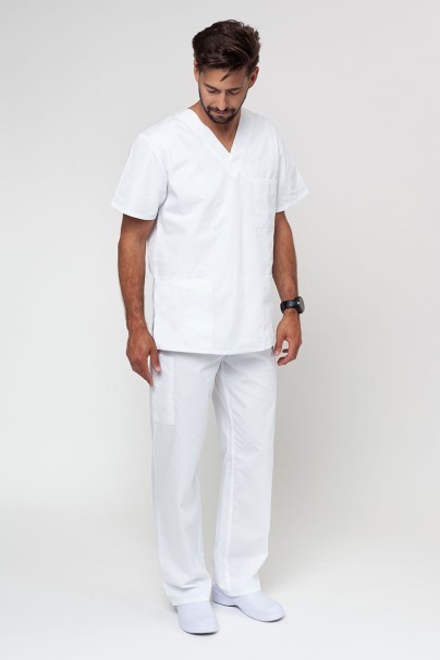 Pánska lekárska súprava Cherokee Originals Men (blúza 4876, nohavice 4100) biela-2
