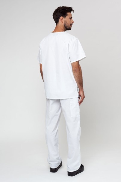 Pánska lekárska súprava Cherokee Originals Men (blúza 4876, nohavice 4100) biela-3
