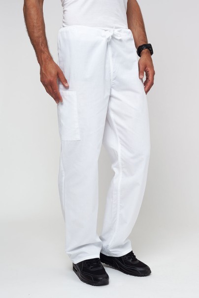 Pánska lekárska súprava Cherokee Originals Men (blúza 4876, nohavice 4100) biela-9