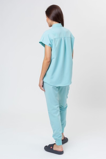 Dámska lekárska blúza Uniforms World 518GTK™ Avant On-Shift aqua-7