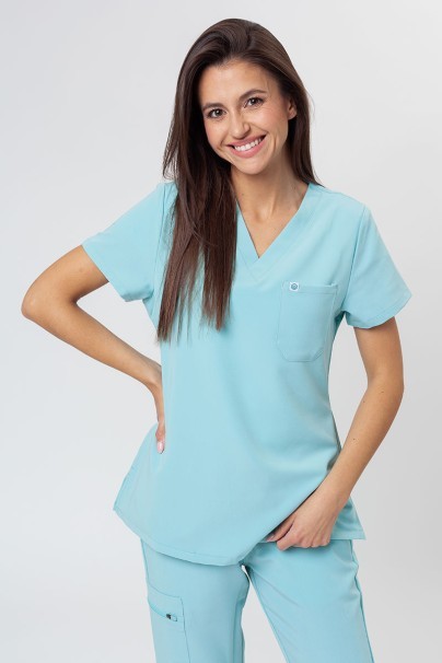 Dámska lekárska súprava Uniforms World 518GTK™ Phillip aqua-2