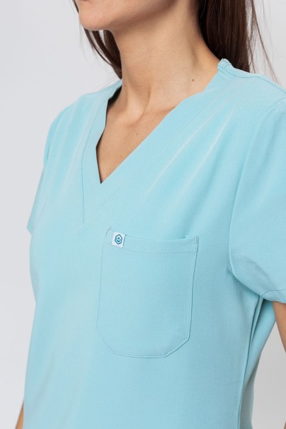 Dámska lekárska súprava Uniforms World 518GTK™ Phillip aqua-4