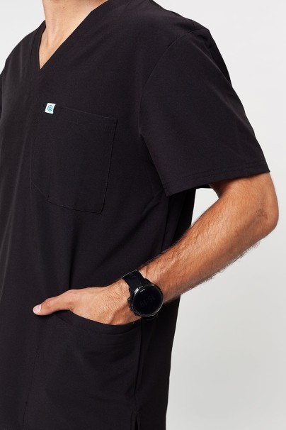 Pánska lekárska súprava Uniforms World 309TS™ Louis čierna-4