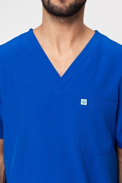 Pánska lekárska blúza Uniforms World 309TS™ kráľovsky modrá-2