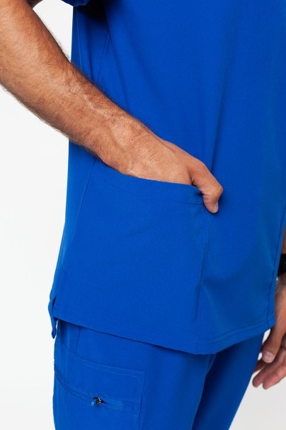 Pánska lekárska súprava Uniforms World 309TS™ Louis kráľovsky modrá-7