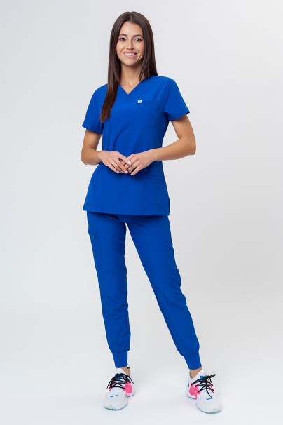 Dámske lekárske nohavice Uniforms World 309TS™ Valiant kráľovsky modré-7