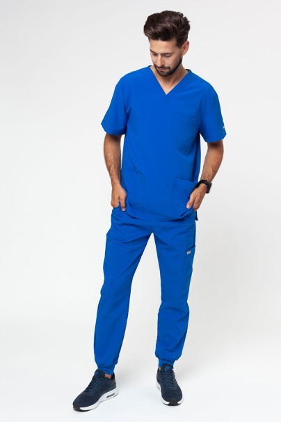 Pánske lekárske nohavice Maevn Momentum Men Fly Cargo jogger kráľovsky modré-6