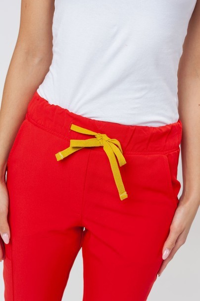 Lekárska súprava Sunrise Uniforms Premium (blúzka Joy, nohavice Chill) šťavnato červená-9