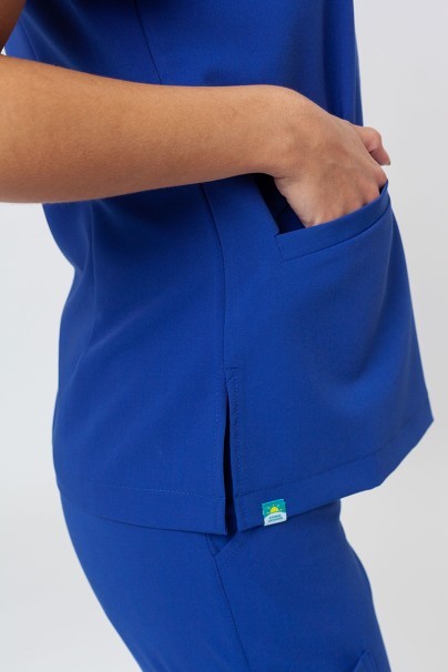 Lekárska blúzka Sunrise Uniforms Premium Joy tmavo modrá-4