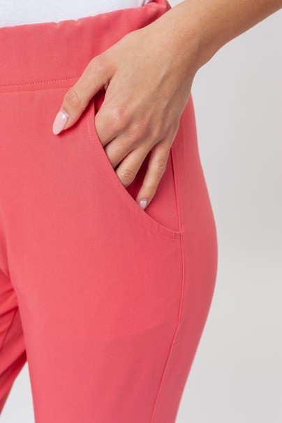 Dámske nohavice Sunrise Uniforms Premium Chill jogger koralové-3