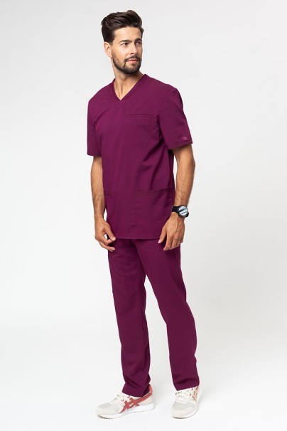 Pánska lekárska blúza Dickies Balance Men V-neck čerešňová červená-6