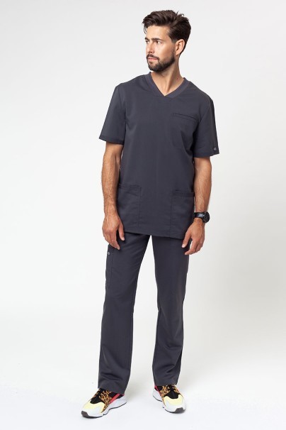 Pánska lekárska blúza Dickies Balance Men V-neck šedá-6