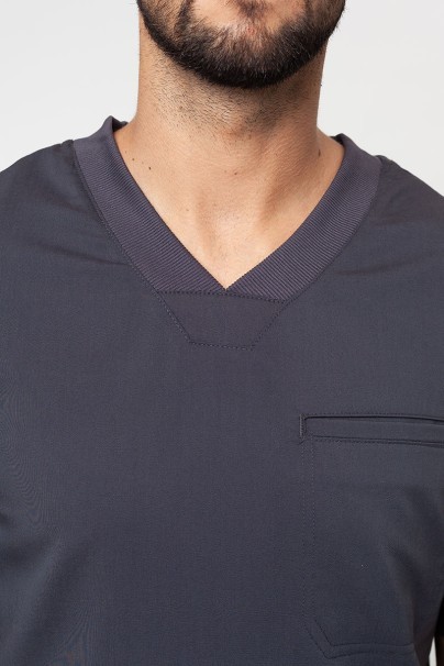 Pánska lekárska blúza Dickies Balance Men V-neck šedá-2