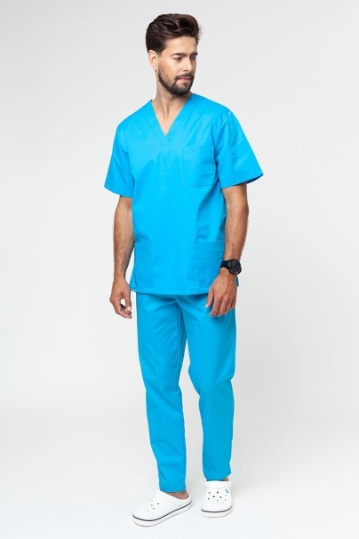 Univerzálne lekárske nohavice Sunrise Uniforms Basic Regular tyrkysové-4