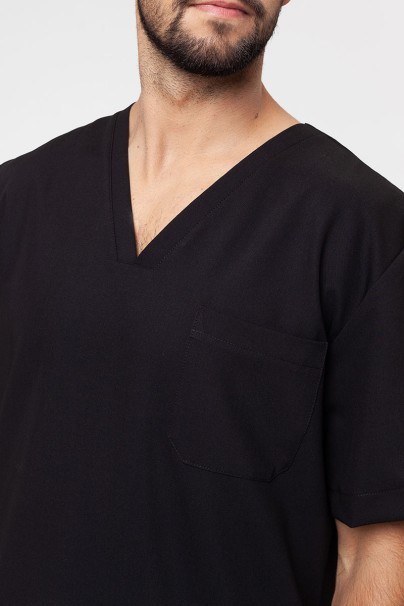Lekárska blúzka Sunrise Uniforms Premium Dose čierna-2